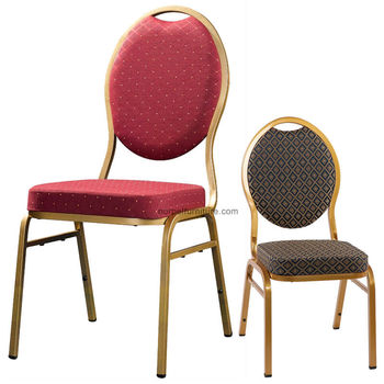 N-109 Oval Back Stackable Banquet Chairs