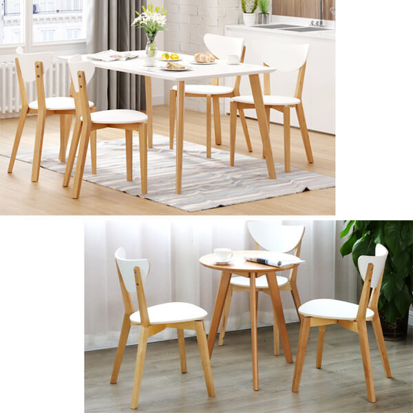 Nordmyra Chair match with round and square table