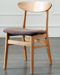 Model N-C5006 Black Upholstered Dining Chair