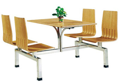 Canteen table and chairs set