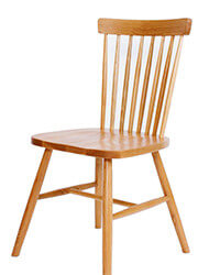ash wood modern windsor chair