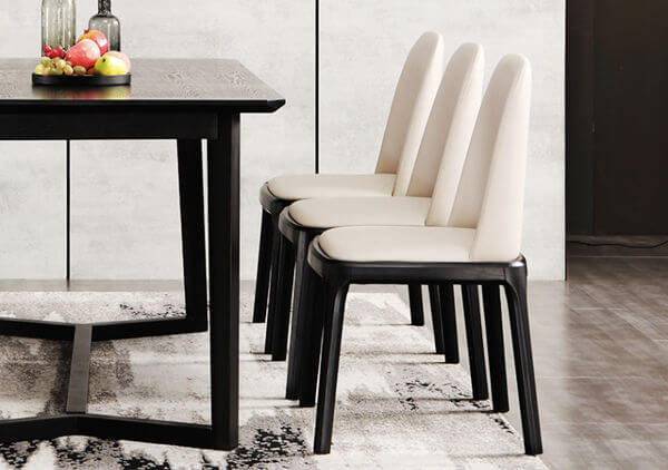 White Modern Dining Chairs