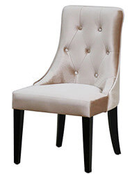 N-104 Botton back parsons dining chairs