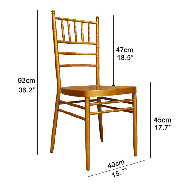Chiavari Chair Dimensions