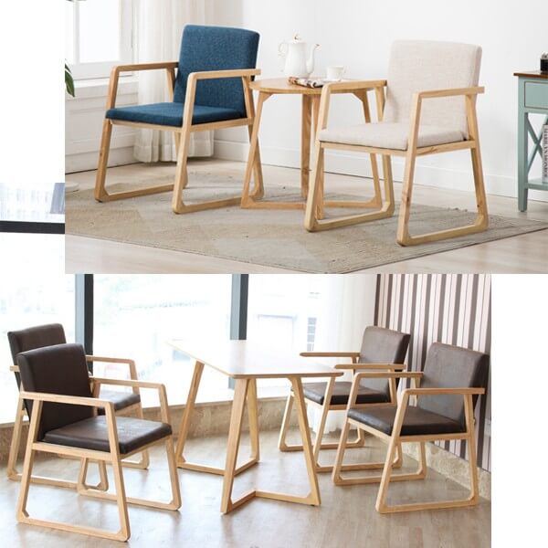 modern restaurant tables and chairs set