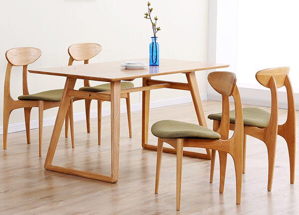 Nordic Style Dining Chairs 58, Scandinavian Style Dining Table And Chairs