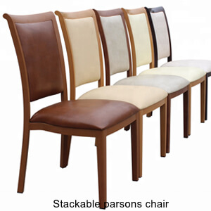 Stackable parsons chair