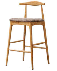 Elbow stool counter height chair
