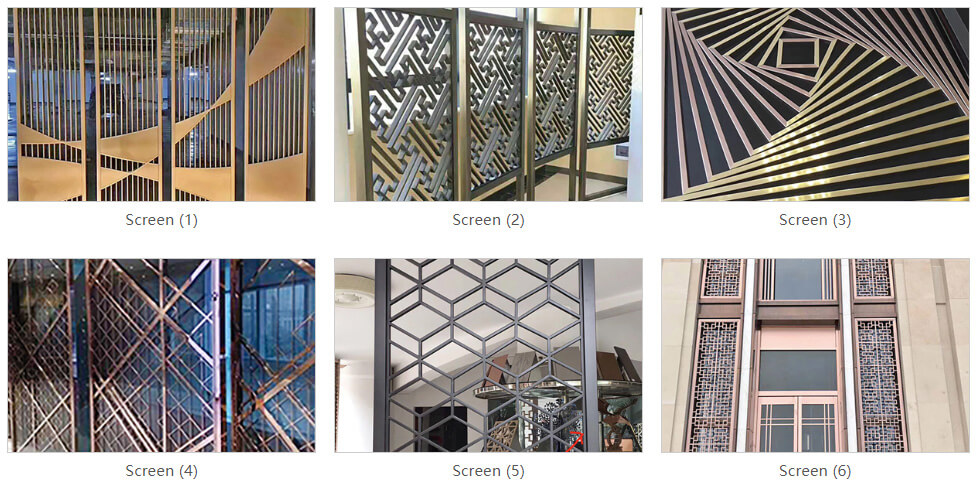 stainiless steel partition divider