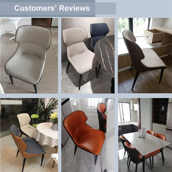 customers' feedback of dining chairs uk