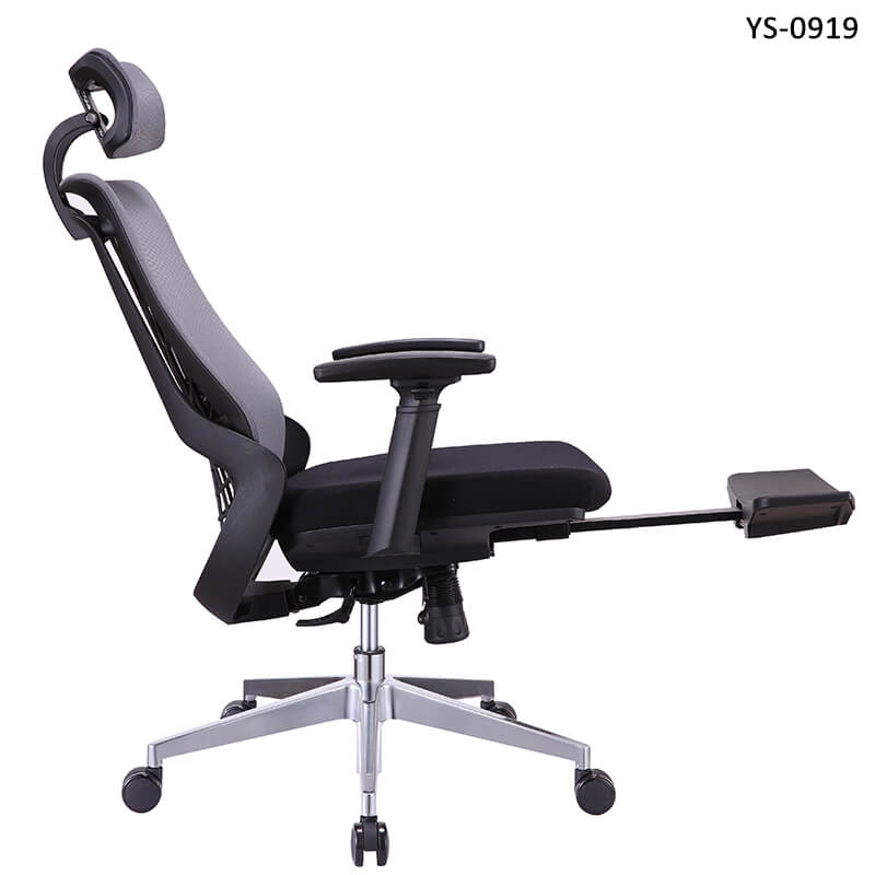 Office Chair With Footrest Ergonomic Reclining Chair