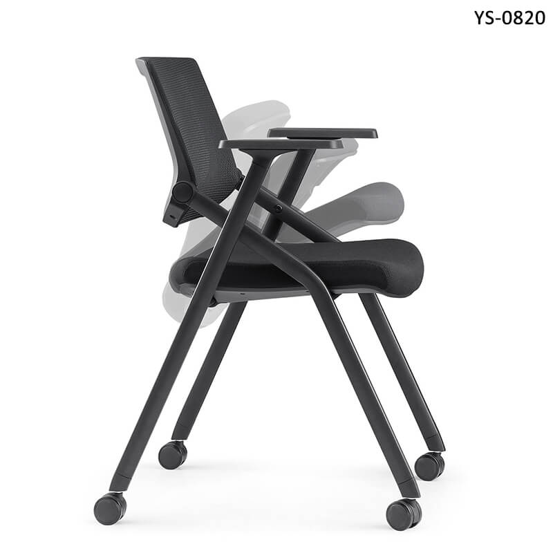 foldable office chairs with wheels