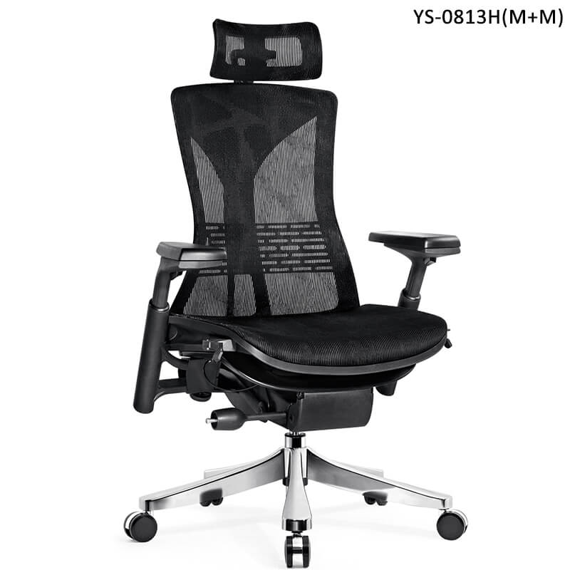 black mesh ergonomic chair