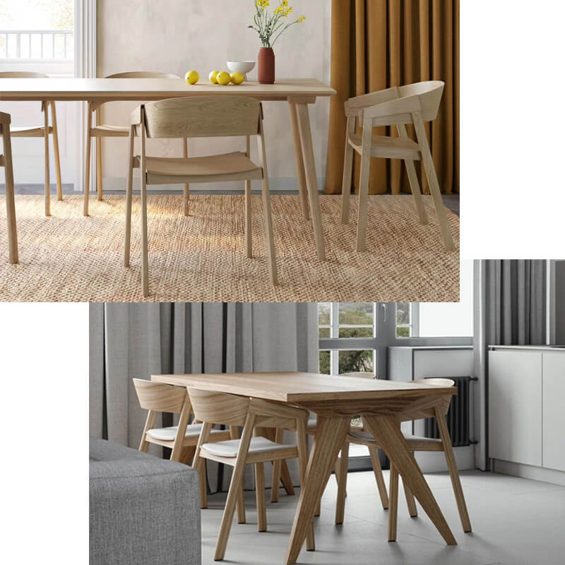 Danish dining chairs set of 4