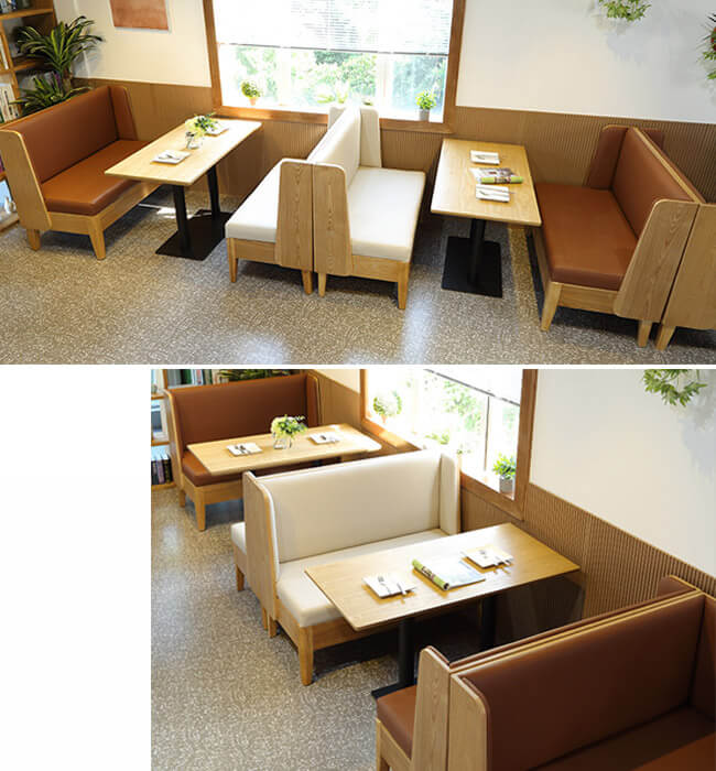 Banquette seating for restaurants
