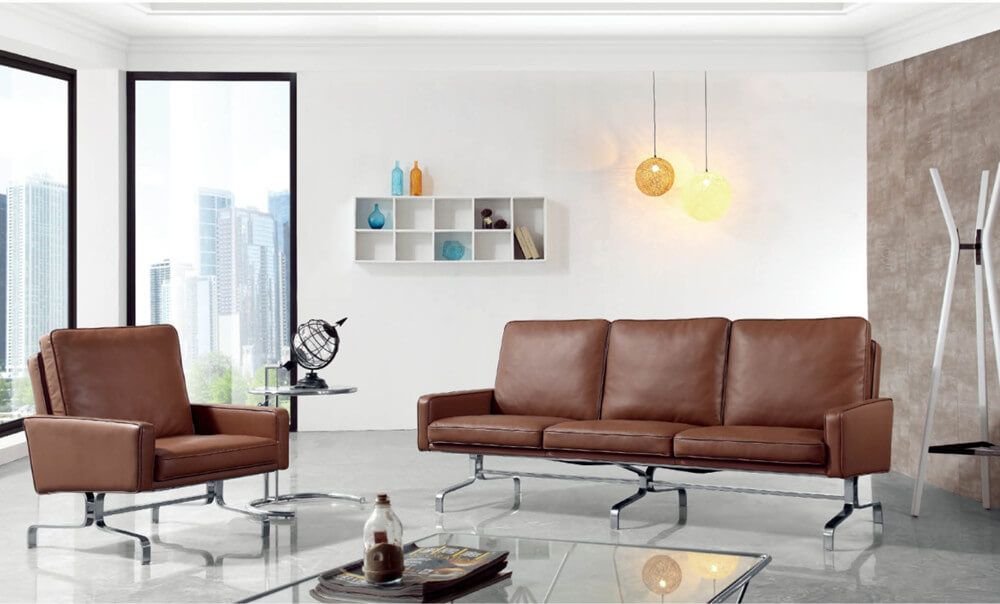 Contemporary Commercial Sofa Set