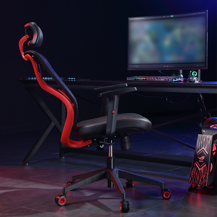 mesh back gaming chair
