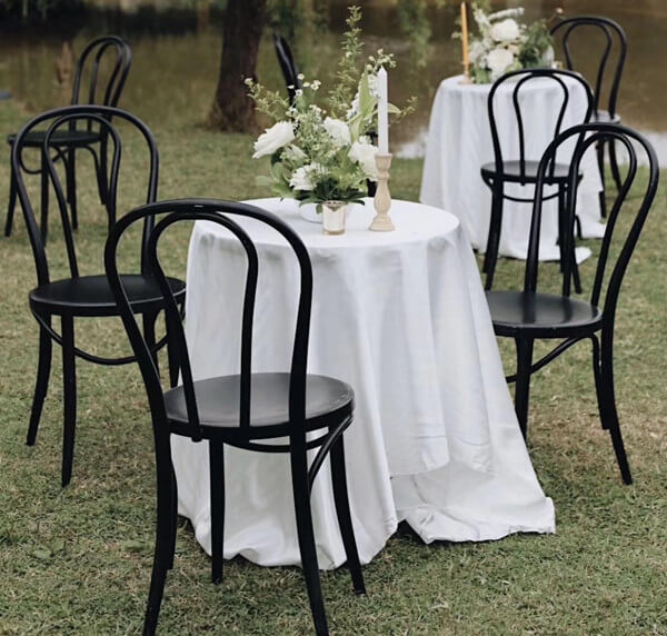 Thonet chairs for wedding