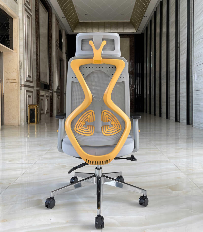 Yellow gaming chair computer chair