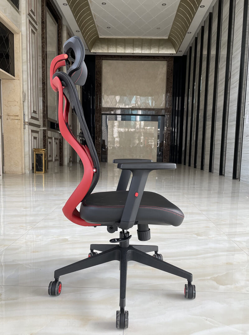 black gaming chair desk chair