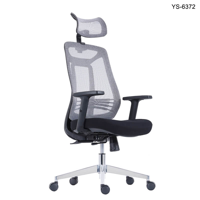 High end black mesh ergonomic executive chair