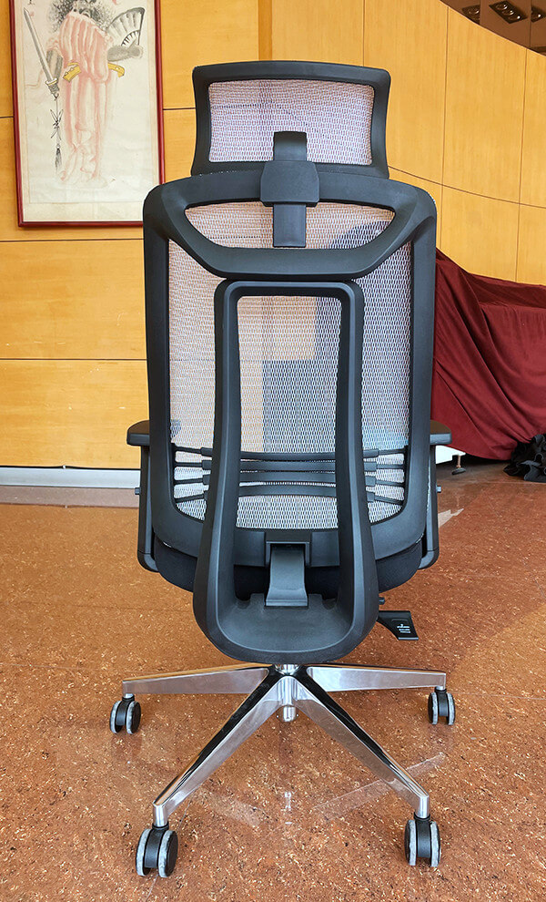 Ergonomic executive reclining office chair