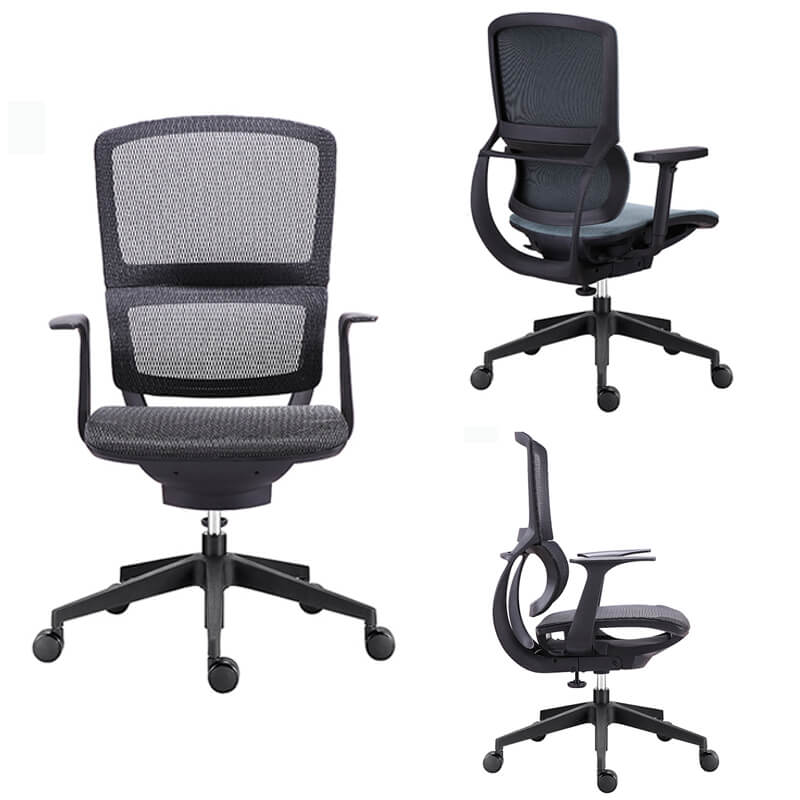 Office task chairs in ergonomic design