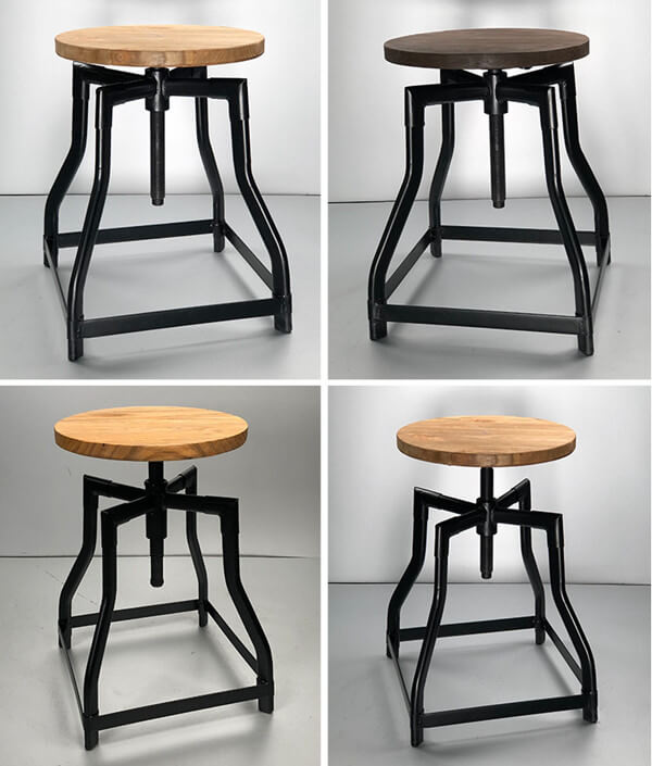 adjustable height swivel stools