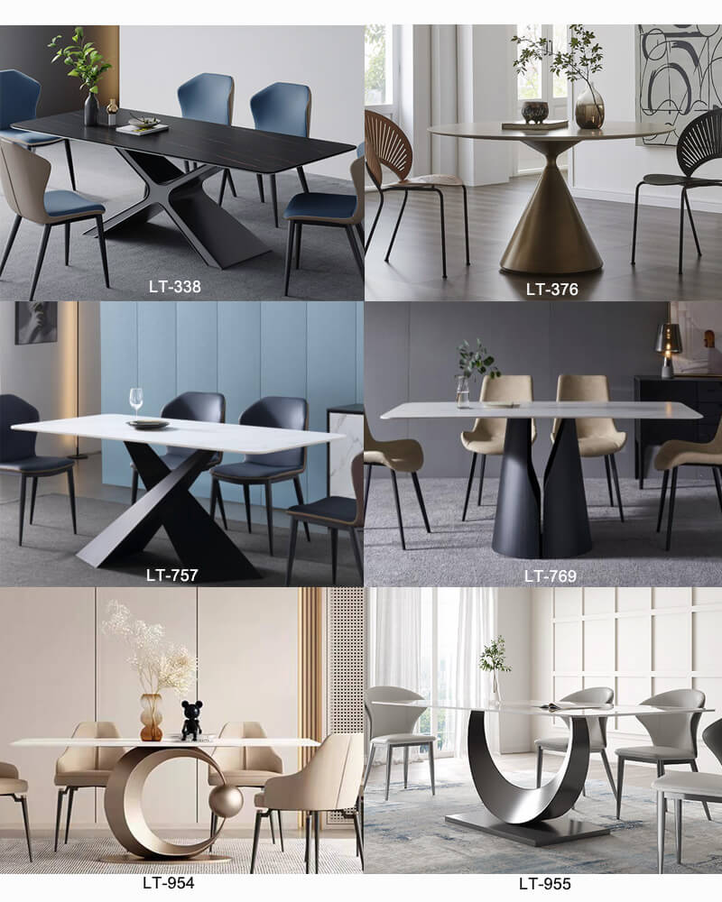 luxury and fashion dining tables