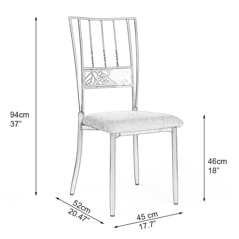 Chameleon Chair Dimensions