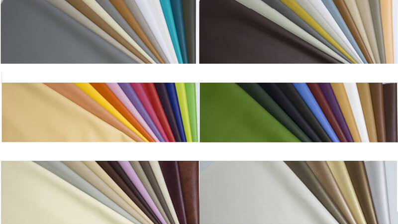 Fabric colors for silver wedding chairs