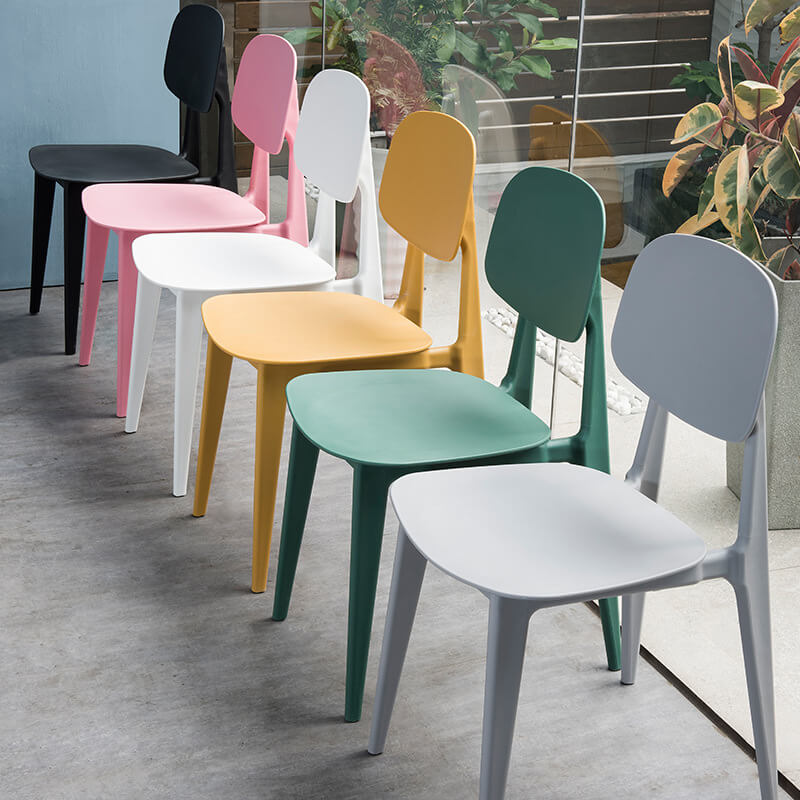 Modern heavy duty PP molded plastic chairs