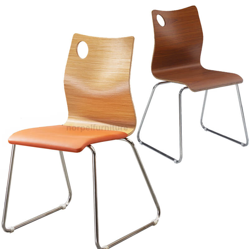 HPL stacking chair for cafe and restaurant