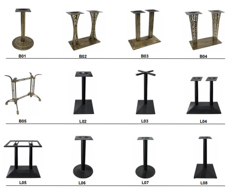 Norpel Dining Table Bases