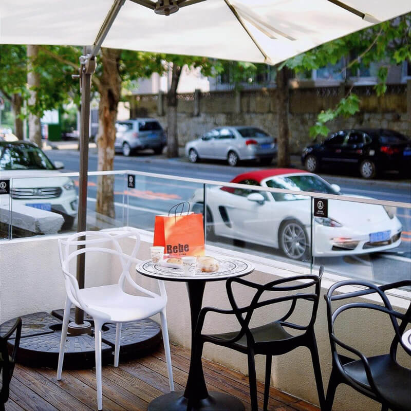 modern outdoor PP chairs