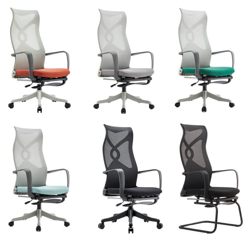 ergonomic recliner chairs with wheels and footrest