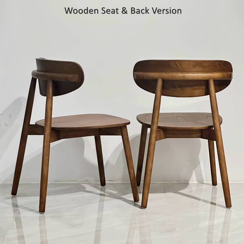 Fabric dining chairs has no upholstery version