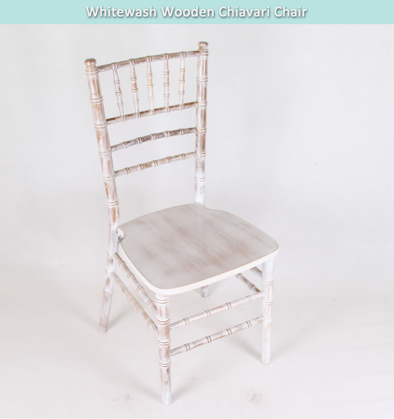 Whitewash wood chiavari chair Whitewash wood chiavari chair