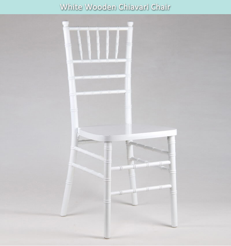 White wooden chiarari chair White wooden chiarari chair
