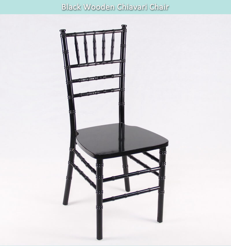 Black wooden chiarari chair Black wooden chiarari chair