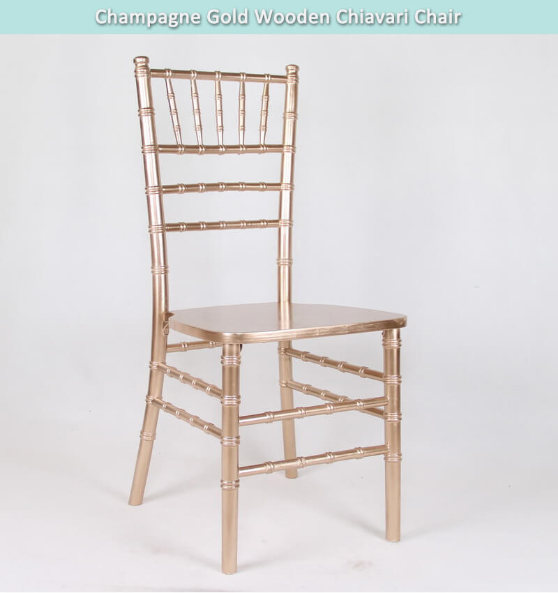 Champagne Gold Wooden Chiavari Chair Champagne Gold Wooden Chiavari Chair