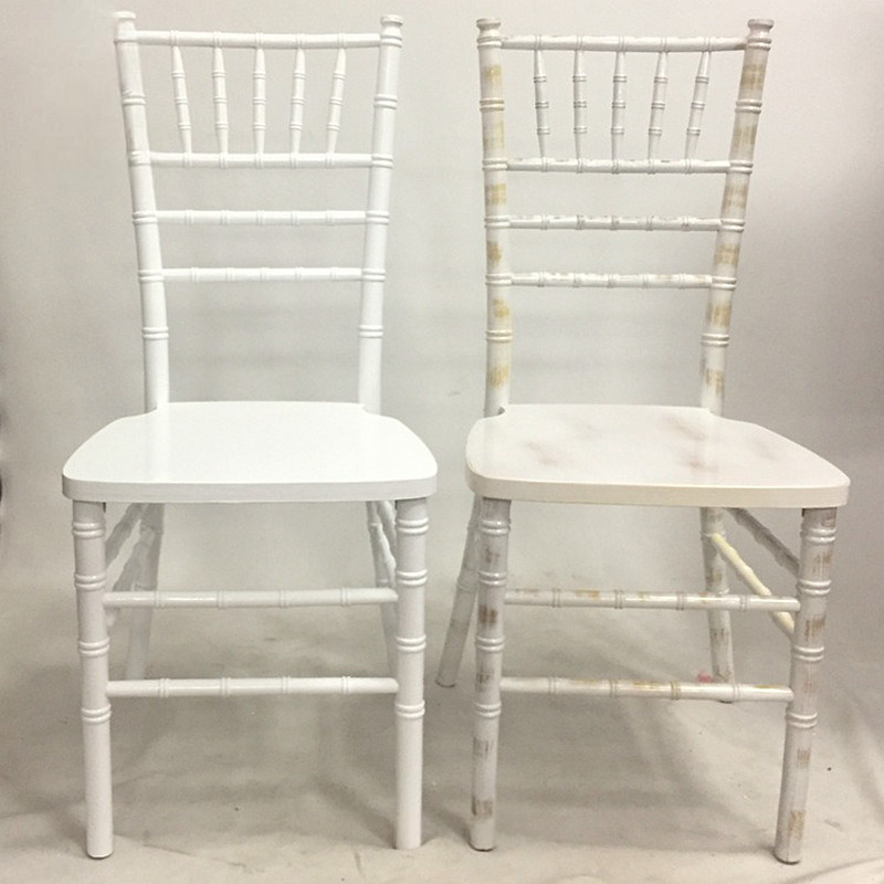 White and whitewash wooden chiavari chairs White and whitewash wooden chiavari chairs