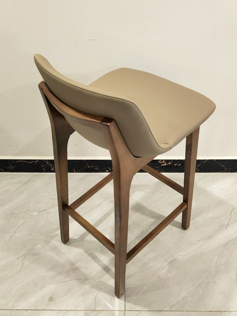 leather seat and back counter height bar chair leather seat and back counter height bar chair