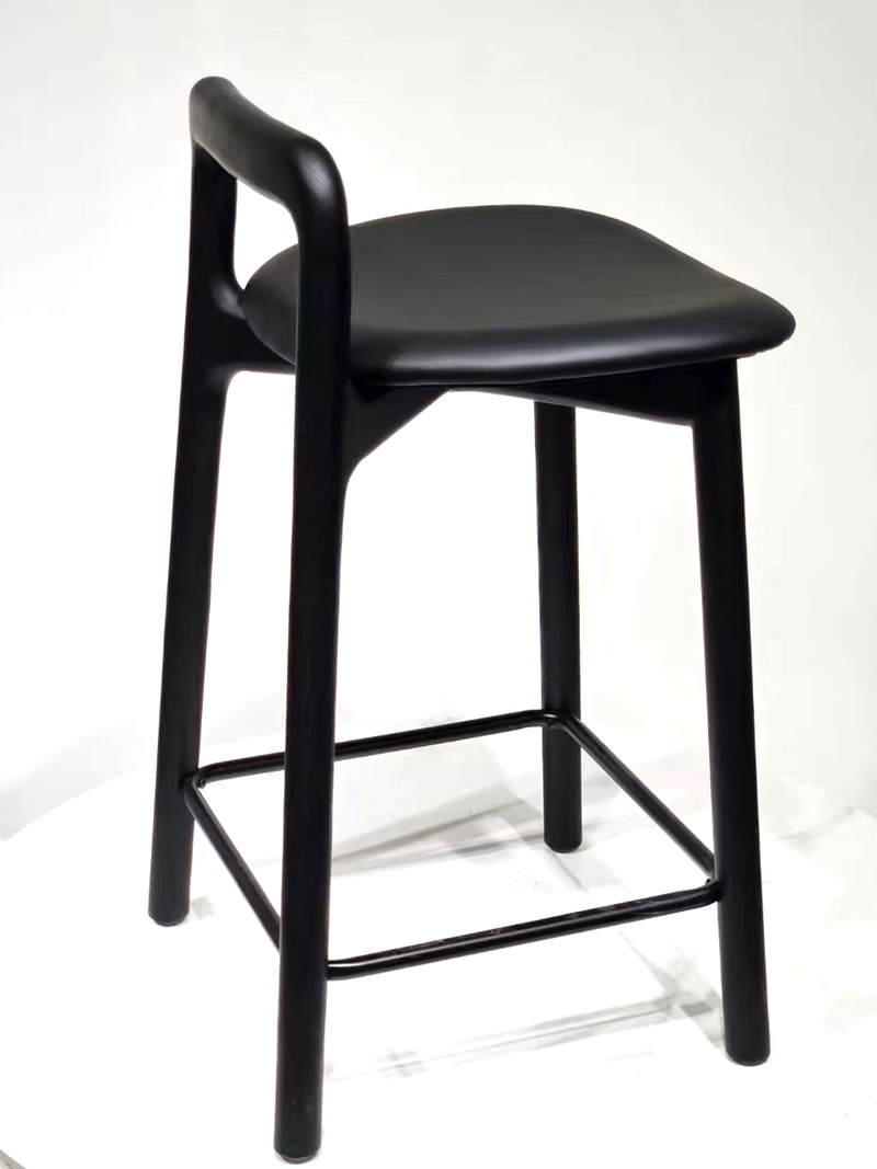 Upholstered Seat Scandinavian Countertop Chairs