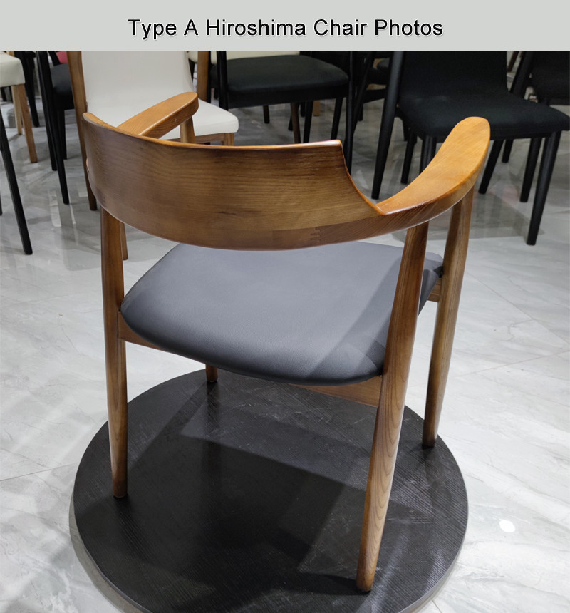 Walnut hiroshima chair replica