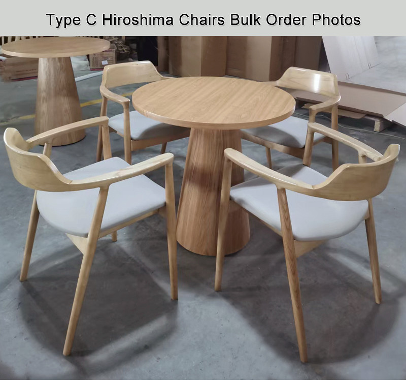 Hiroshima Chairs Dining Table Set