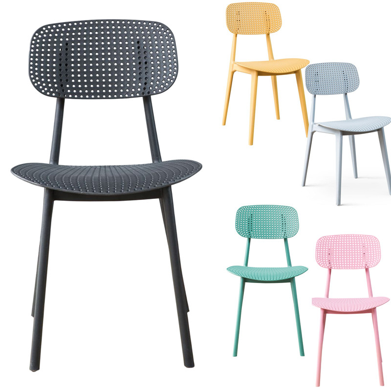 Colorful Plastic Dining Chairs