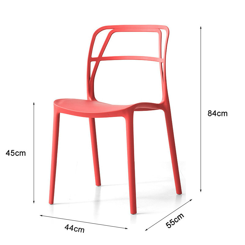 Plastic Stackable Chair Dimension