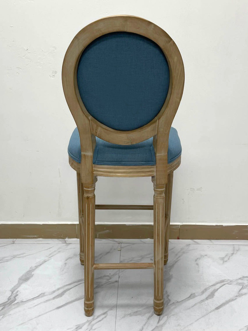 French Round Back 65cm bar stool