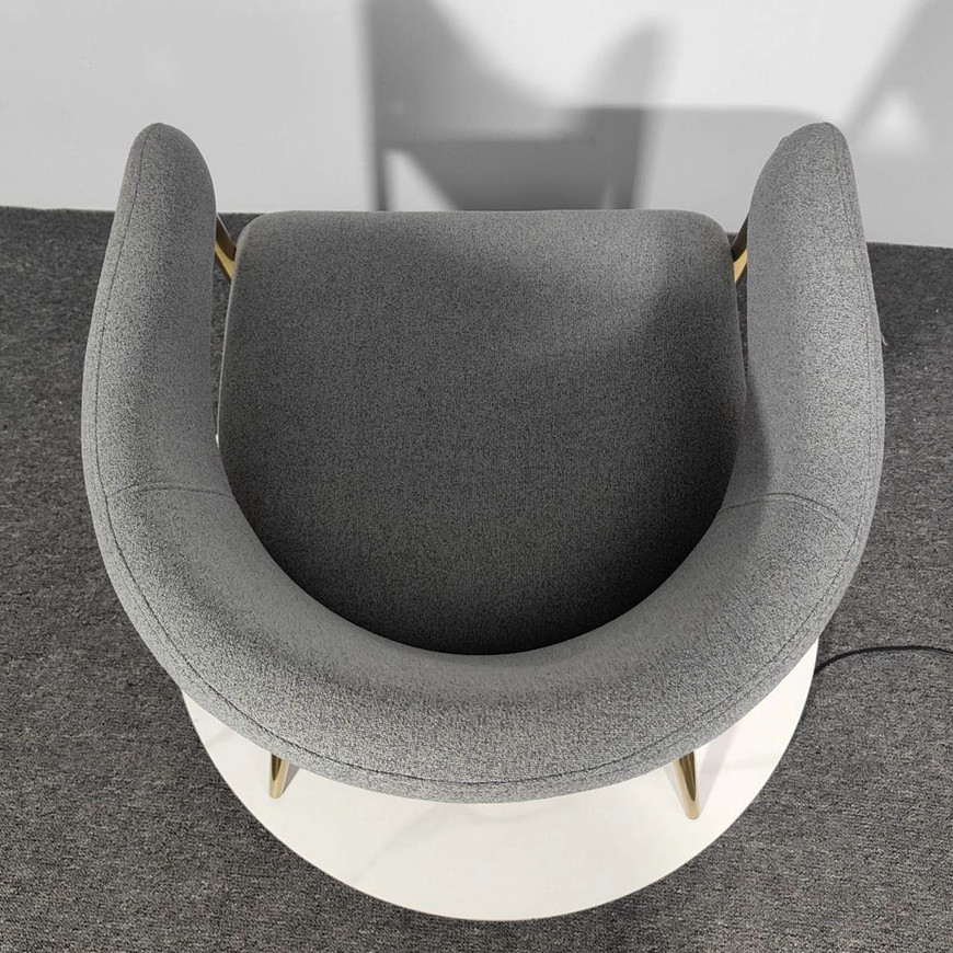 Modern Fabric Upholstered Dining Room Chair